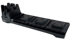 Zebra charging/communication station, 3 vietos, ethernet (CRD3S4T-RFD49-BASE-COM-1R)