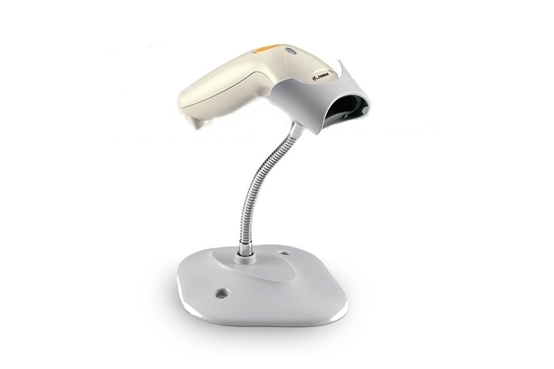 Zebra LS1203 Wired Barcode Scanner with stand, light grey (LS1203-1AZU0100SR)