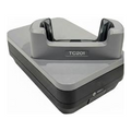 Zebra ShareCradle 1 vietos Ethernet įkrovimo stotelė, skirta TC201 be apsauginio dėklo (CRD-TCVT-1DE)