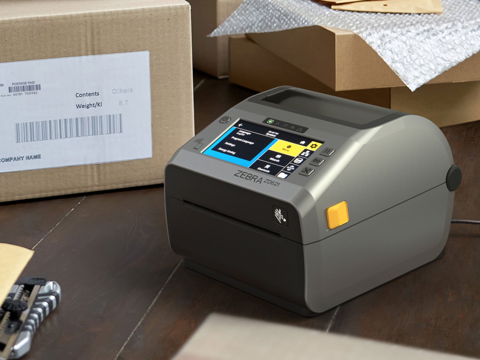 Zebra ZD621d Desktop Label Printer (ZD6A143-D0EF00EZ)